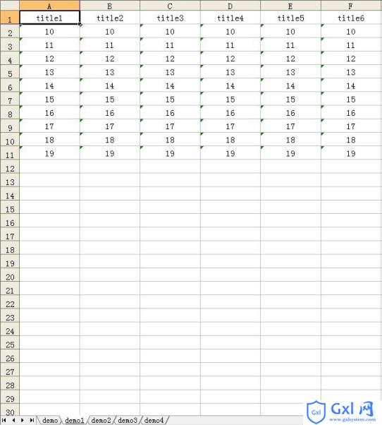 php读写excel类,支持多工作簿和自定义样式 - 文章图片