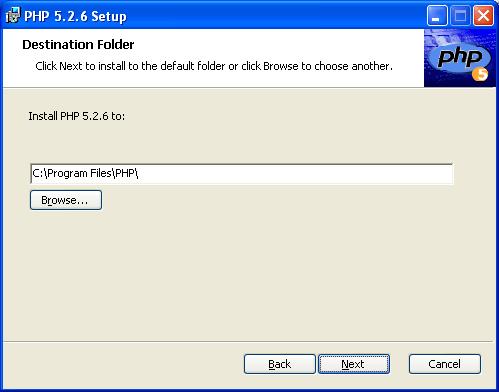 WindowsXP环境上安装PHP5.2.6 - 文章图片
