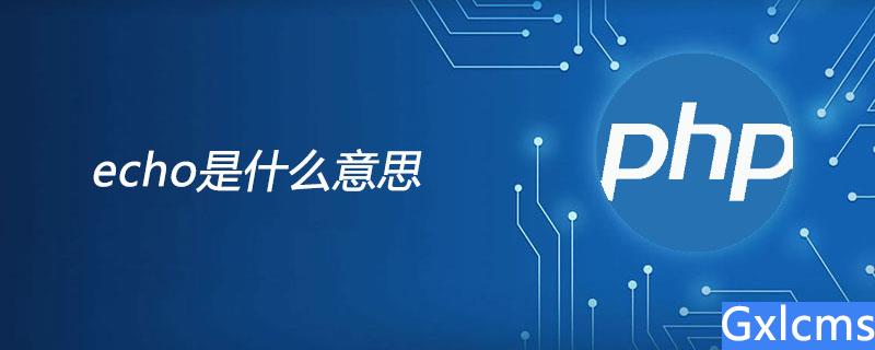 php echo什么意思 - 文章图片