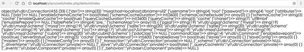 Yii2框架操作数据库的方法分析【以mysql为例】 - 文章图片