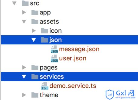 ionic3和Angular4实现接口请求及本地json文件读取实例 - 文章图片