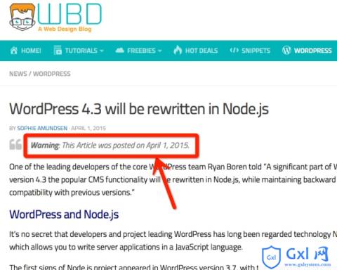 如何评价这篇文章中称WordPress将用Node.js来重写? - 文章图片