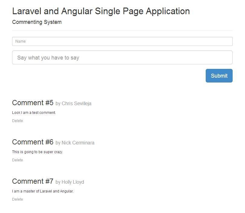 使用AngularJS和PHP的Laravel实现单页评论的方法_AngularJS - 文章图片