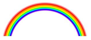 微信小程序基于canvas渐变实现的彩虹效果示例 - 文章图片