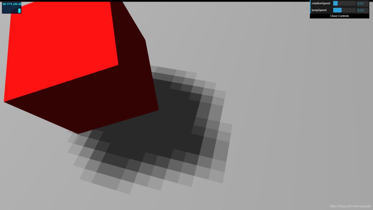 WebGL three.js学习笔记之阴影与实现物体的动画效果 - 文章图片