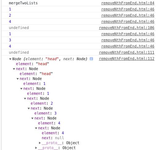 JS实现的合并两个有序链表算法示例 - 文章图片