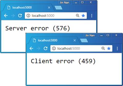 ASP.NET Core应用错误处理之三种呈现错误页面的方式 - 文章图片