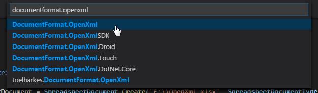 .Net Core使用OpenXML导出、导入Excel - 文章图片
