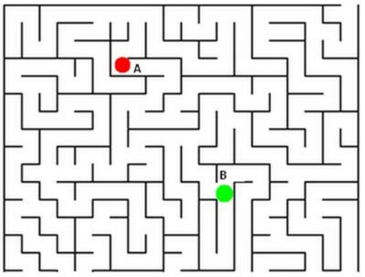 JS/HTML5游戏常用算法之路径搜索算法 随机迷宫算法详解【普里姆算法】 - 文章图片
