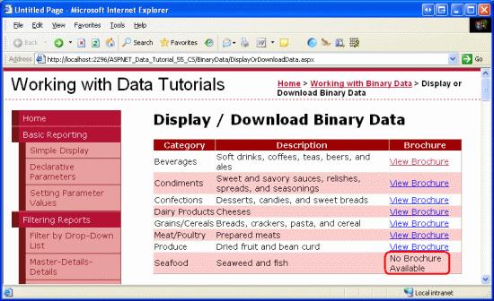 在ASP.NET 2.0中操作数据之五十三：在Data Web控件显示二进制数据 - 文章图片