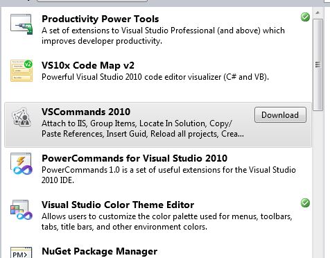 vs.net 2010 扩展插件小结 提高编程效率 - 文章图片