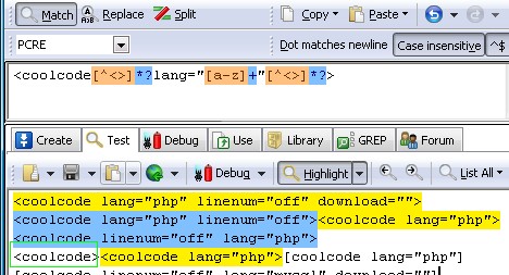 coolcode转SyntaxHighlighter与Mysql正则表达式实现分析 - 文章图片