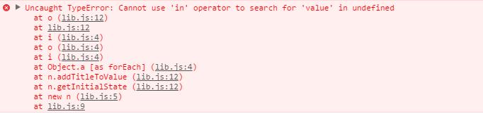 JavaScript 程序错误Cannot use 'in' operator to search的解决方法 - 文章图片
