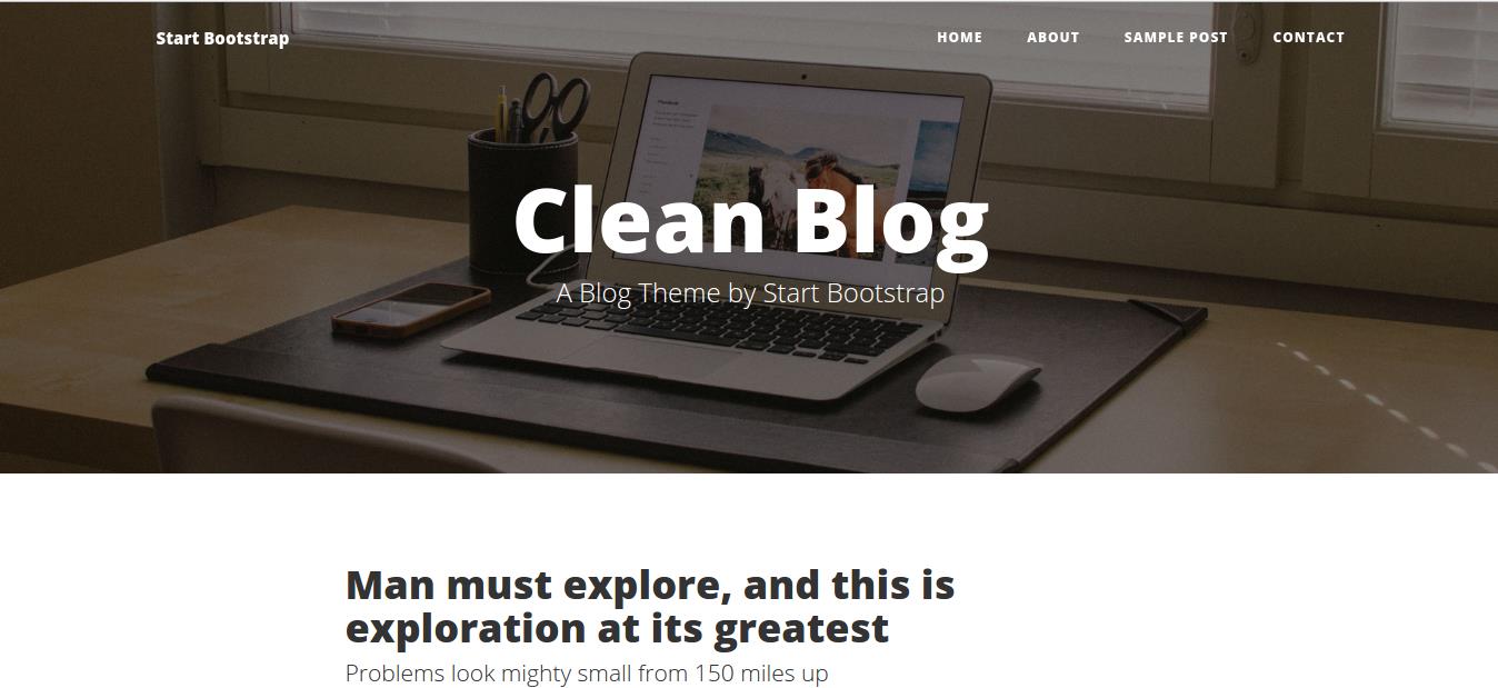 详解在 Angular 项目中添加 clean-blog 模板 - 文章图片