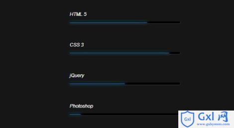 HTML5-9个绚丽多彩的进度条动画赏析 - 文章图片