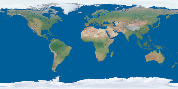 three.js绘制地球、飞机与轨迹的效果示例 - 文章图片