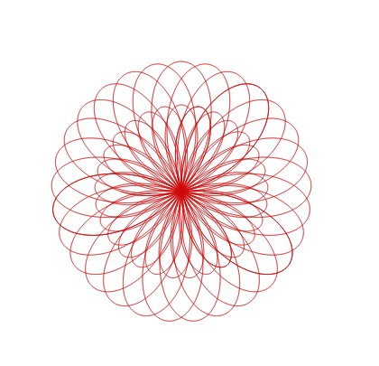 HTML5Canvas实现玫瑰曲线和心形图案的代码实例_html5教程技巧 - 文章图片