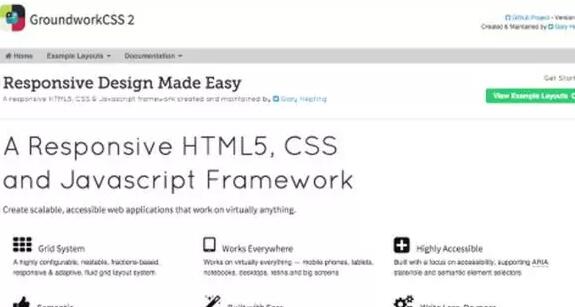 HTML5最受欢迎的十个响应式框架 - 文章图片