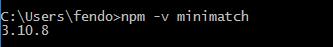 NPM 安装cordova时警告:npm WARN deprecated minimatch@2.0.10: Please update to minimatch 3.0.2 or higher to - 文章图片