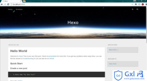 超级详细的Hexo+GitHubPages搭建博客实例教程 - 文章图片