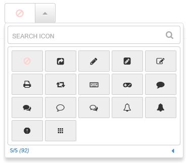 JS组件系列之Bootstrap Icon图标选择组件 - 文章图片
