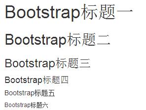 全面解析Bootstrap排版使用方法（标题） - 文章图片