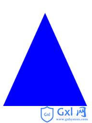 如何使用css3画三角形？css3实现三角形的画法原理介绍 - 文章图片