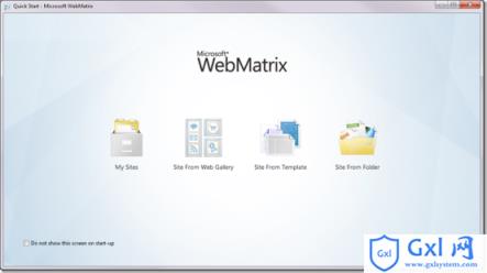 WebMatrix进阶教程(1)：如何安装和使用微软全新开发工具WebMatrix（图文） - 文章图片