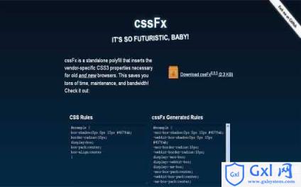 30个顶级开发人员的css3工具和应用程序 - 文章图片