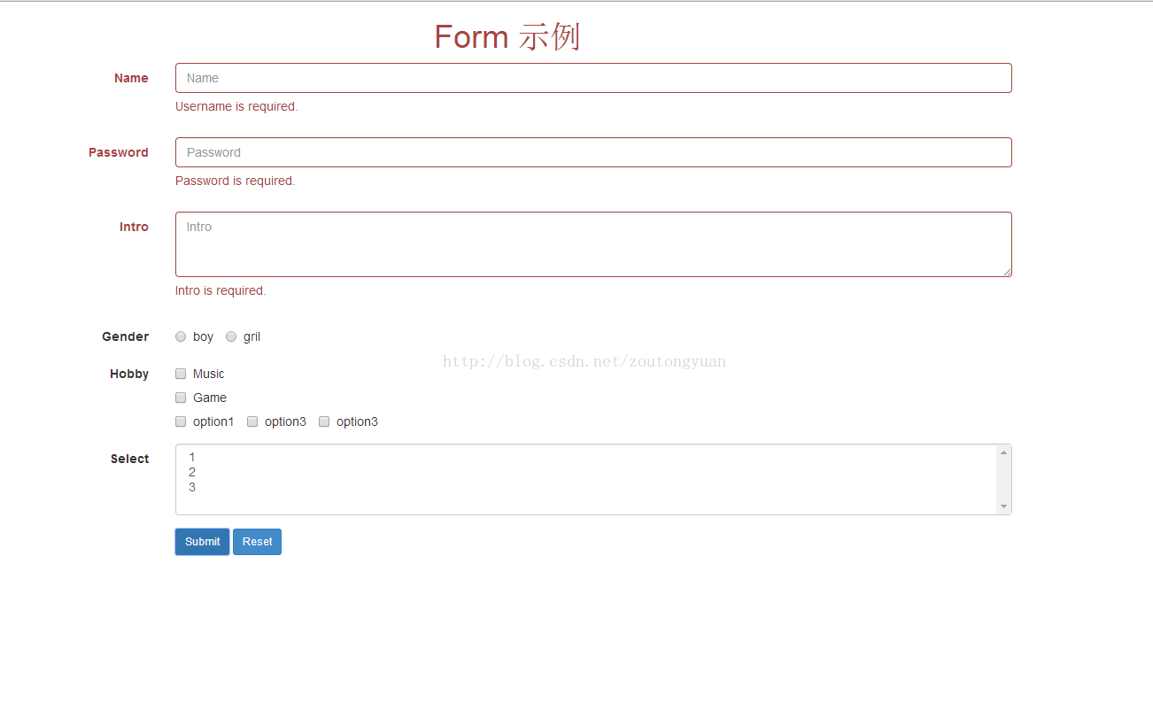 基于Bootstrap+jQuery.validate实现Form表单验证 - 文章图片