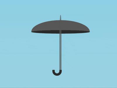 如何使用纯CSS实现一把雨伞开合的动画效果（附源码） - 文章图片