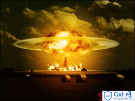 Photoshop另类方法制作核弹爆炸特效 - 文章图片