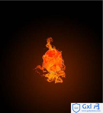 photoshop笔刷及滤镜制作燃烧的火焰 - 文章图片