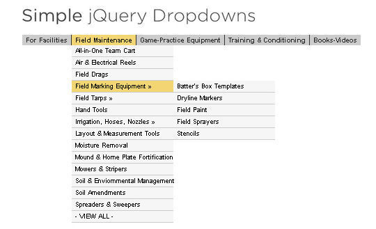 推荐40款强大的 jQuery 导航插件和教程(上篇) - 文章图片