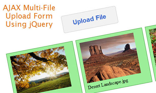 分享20多个很棒的jQuery 文件上传插件或教程 - 文章图片