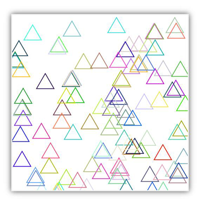 JavaScript+html5canvas绘制缤纷多彩的三角形效果完整实例_javascript技巧 - 文章图片