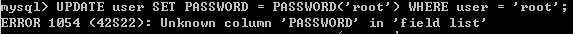 【MySQL学习】Unknown column 'PASSWORD'|Access denied for user 'root'@'localhost' - 文章图片