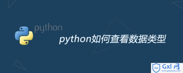 python如何查看数据类型 - 文章图片