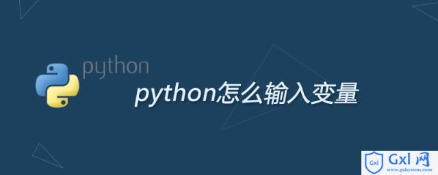 python怎么输入变量 - 文章图片
