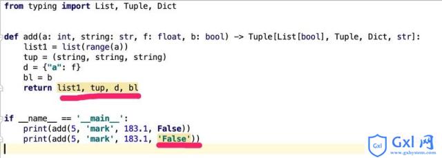 Python中typing模块的介绍（代码实例） - 文章图片