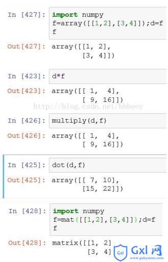 numpy数组与矩阵的乘法怎么使用 - 文章图片