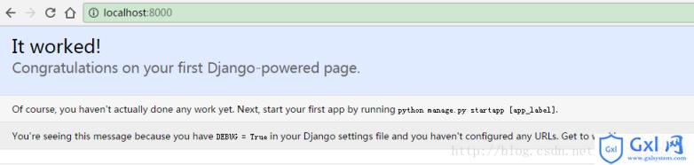 详解Python搭建Django项目的全过程 - 文章图片