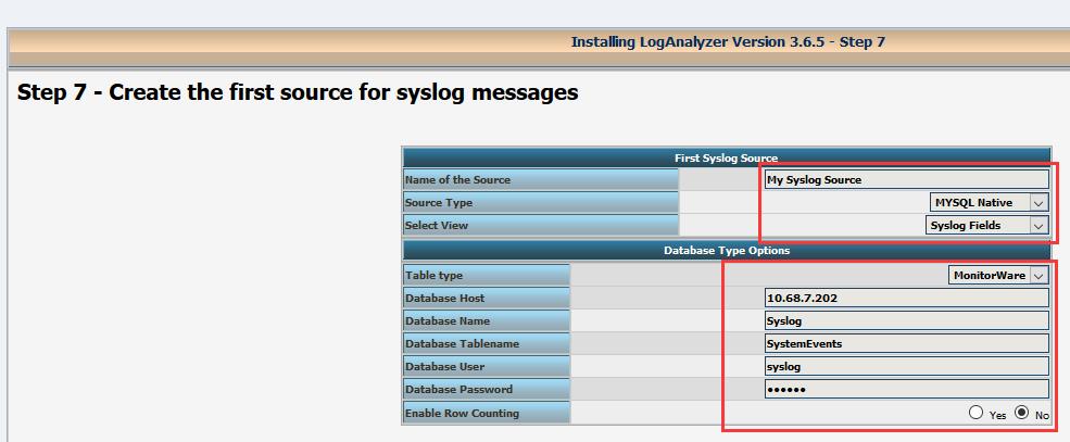 搭建[ rsyslog+loganalyzer+mysql ] lamp组合型日志服务器 - 文章图片