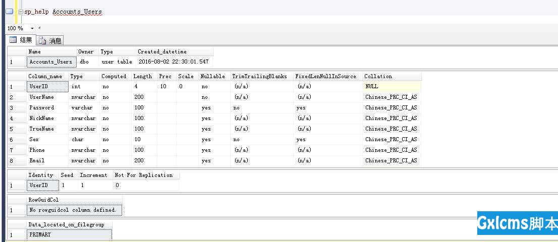 SQL Server里查询表结构命令 - 文章图片