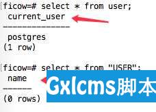 postgreSQL 创建user表时引发的表名大写与双引号问题 - 文章图片