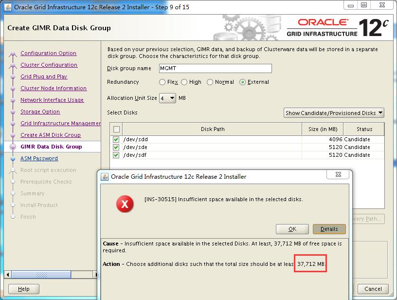 Oracle 12cR2 RAC安装配置及一些坑 - 文章图片