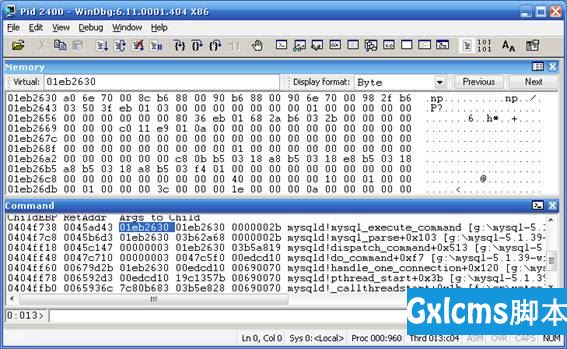 Tracing SQL Queries in Real Time for MySQL Databases using WinDbg and Basic Assembler Knowledge - 文章图片