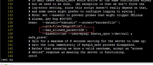 记录一次mysql 5.7 max_allowed_packet修改失败的问题 - 文章图片