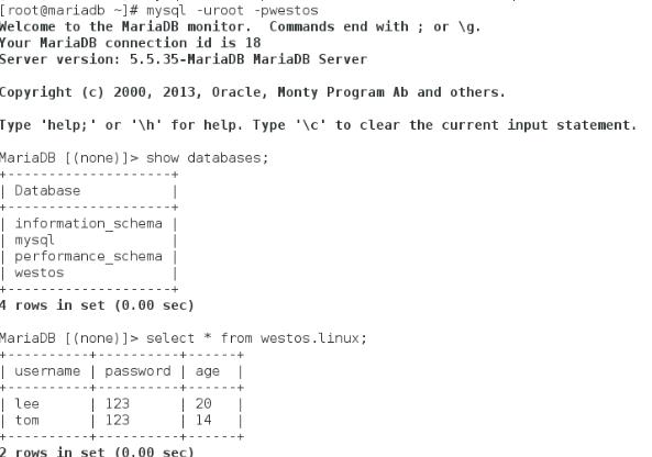 Linux的数据库mariadb - 文章图片