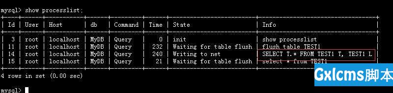 MySQL线程处于Waiting for table flush的分析 - 文章图片